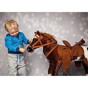 Cheval cow-boy debout avec son - capacit