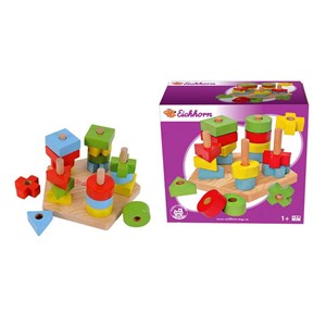 Jeu de forme à empiler, 21 pièces