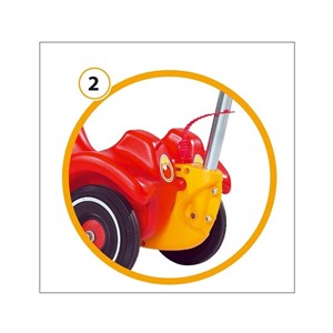 Barre de guidage et de contrôle pour bob