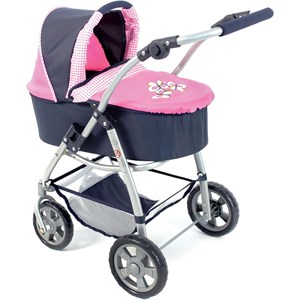 La poussette pour poupée combinée 3 en 1