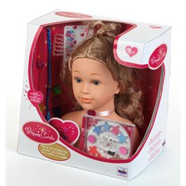 Tête à coiffer et à maquiller de 33 cm
