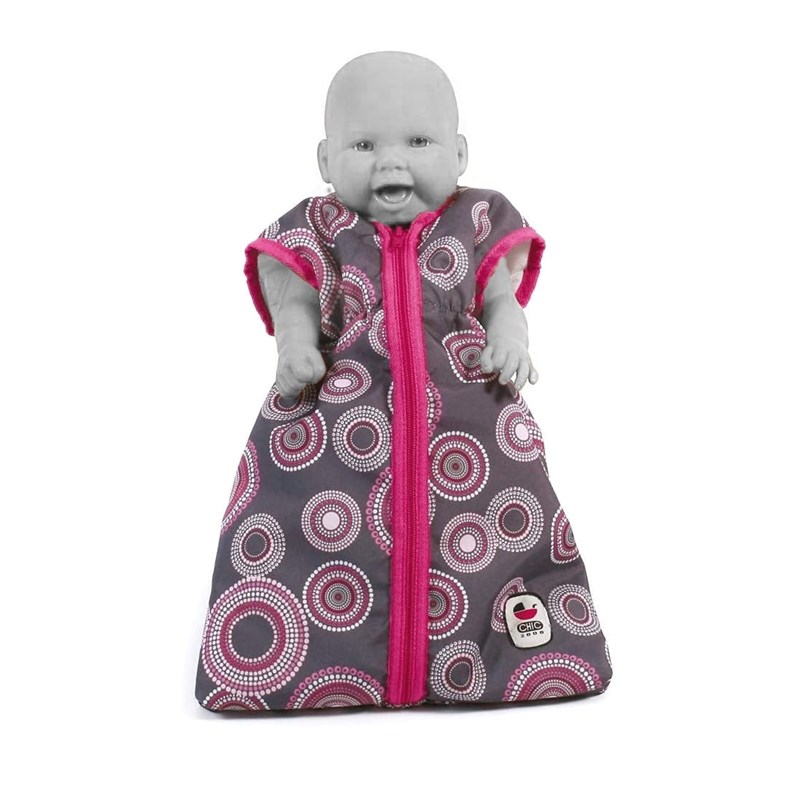 Sac de couchage pour poupées. Avec motif