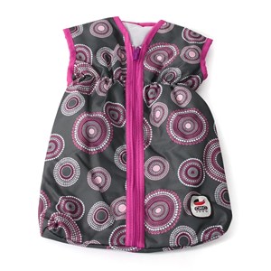 Sac de couchage pour poupées. Avec motif