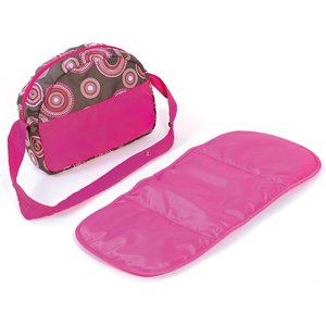 Sac à langer pour poussettes de poupées.