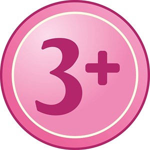 Casque vélo points blancs poupée bébé