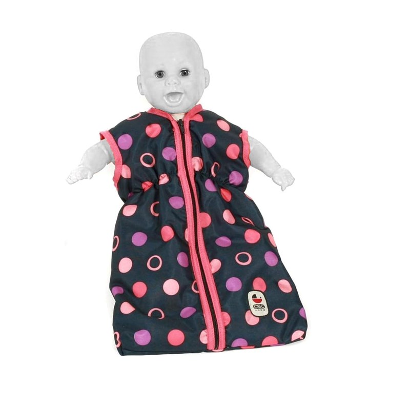 Sac de couchage pour poupées - corail