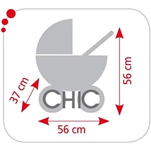 Poussette pour poupée - couleur &nbsp;mûre&nbsp; à