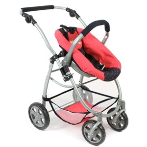 La poussette pour poupées, combinée 3 en