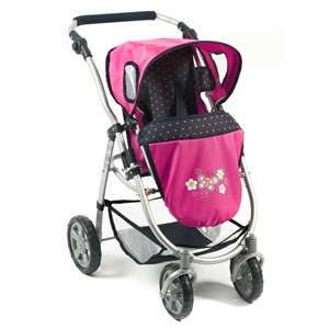 La poussette pour poupées, combinée 3 en