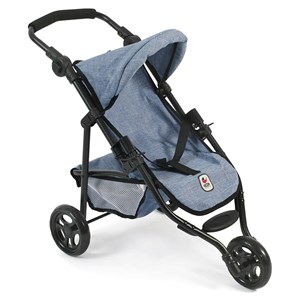 Petite poussette de jogging lola bleu je