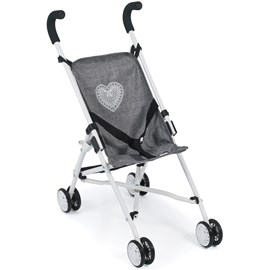 Mini-buggy roma jean gris pour poupée