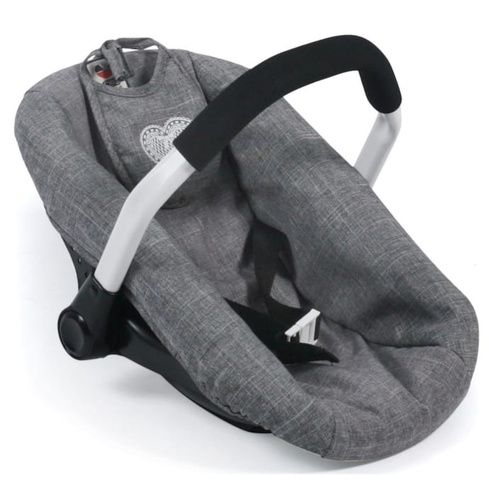 Bayer Design – Siège Auto Pour Poupée – Avec Toit Pare-soleil – Ceinture – Jusqu’à 46 Cm