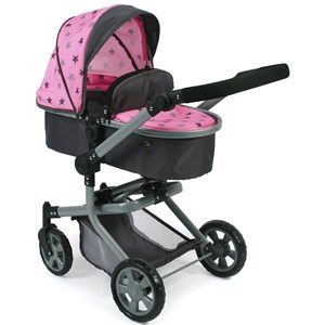 Poussette combinée mika pour poupées - c