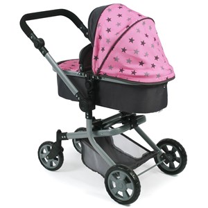 Poussette combinée mika pour poupées - c