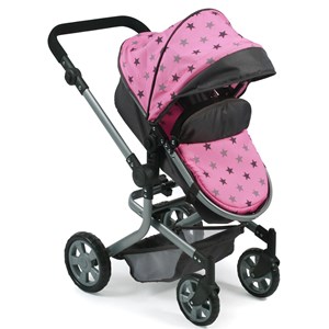 Poussette combinée mika pour poupées - c