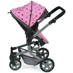 Poussette combinée mika pour poupées - c