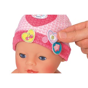 Baby born casquette avec badges