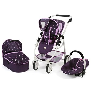 La poussette combinée pour poupée 3 en 1