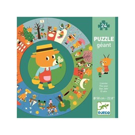 Puzzle géant l'année