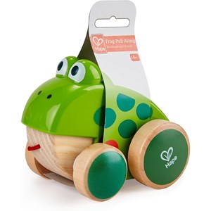 Grenouille jouet en bois