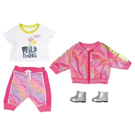 Baby born deluxe trendiges pink set 43cm