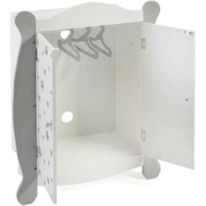Stars - armoire à poupées, gris