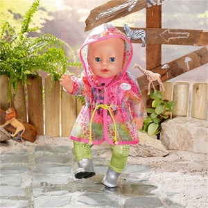 Baby born ensemble de pluie arc-en-ciel