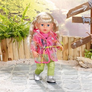 Baby born ensemble de pluie arc-en-ciel