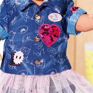 Baby born deluxe ensemble robe en jeans