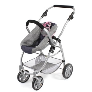Poussette pour poupées, 3 en 1 emotion -