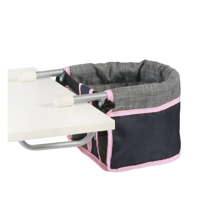 Siège de table de poupée, mélange anthra