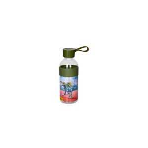 Gourde motif t-rex dino - vert