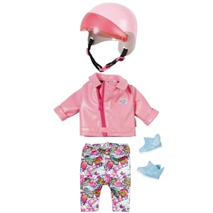 Vétements bébé et casque scooter deluxe
