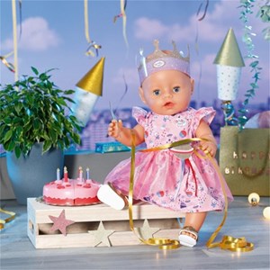 Baby born deluxe happy birthday set 43cm