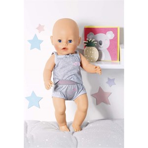 Baby born sous-vêtements gris 43 cm