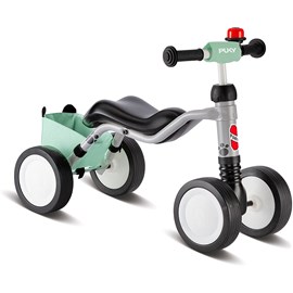 Tricycle bicolore gris&nbsp;menthe