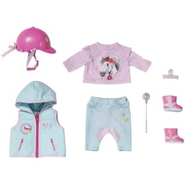 Baby born deluxe ensemble d'équitation