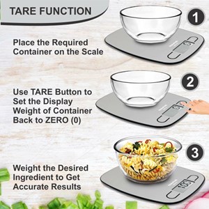 Balance de cuisine numérique taurus easy