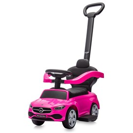 Porteur mercedes classe c rose 3-en-1