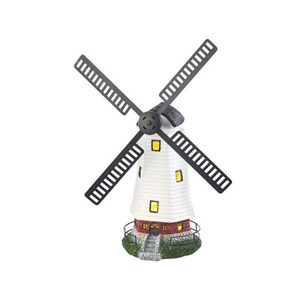 Moulin décoratif solaire à led 32 cm