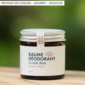 Baume déodorant bio le tout doux