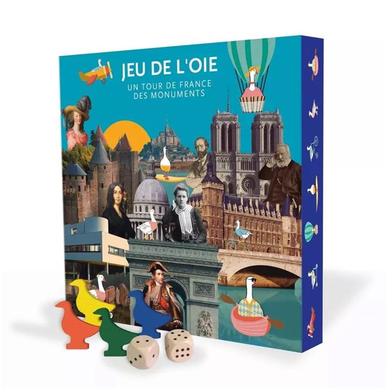 Mon petit art jeu de l'oie monuments d