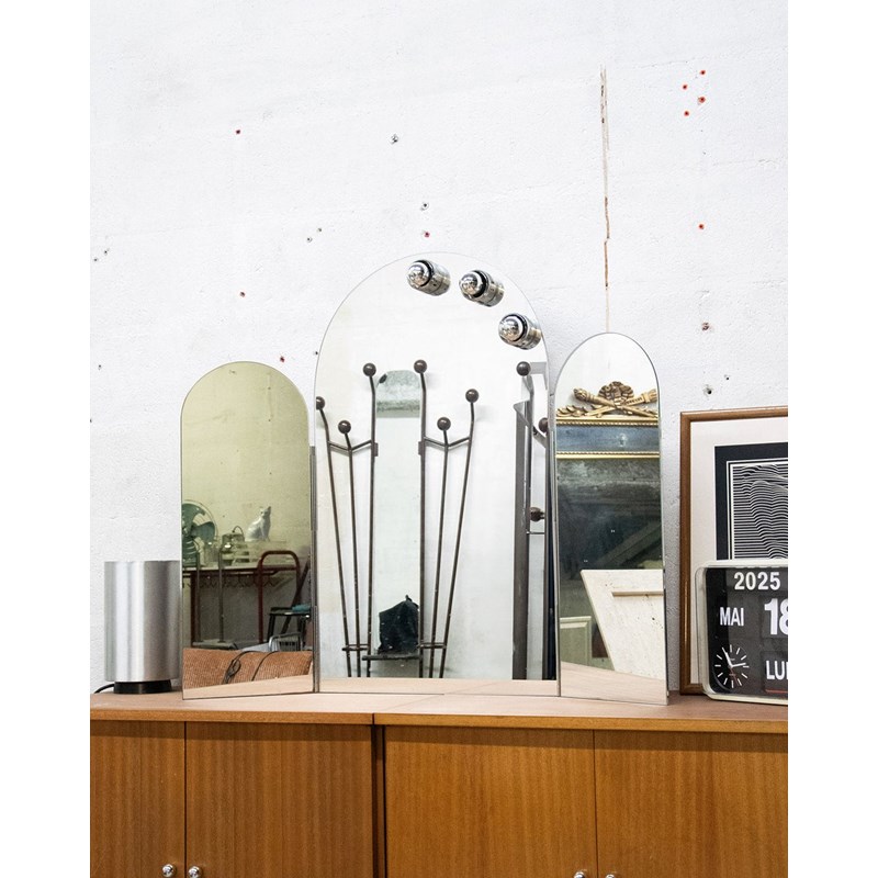 Igor, le miroir triptyque en verre n°752