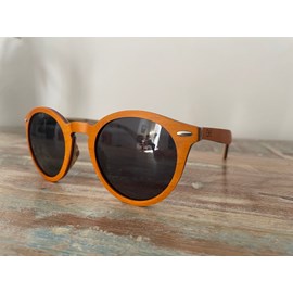 Lunettes unisexe  bois spector orange