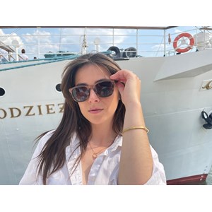 Lunettes mixte  bois douglas-bicolore