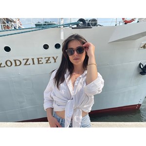 Lunettes mixte  bois douglas-bicolore