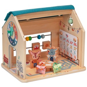 Jeu d'activités en bois ma première école