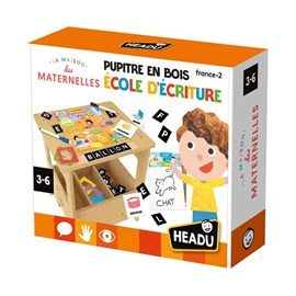 Jeu écriture et lettres headu pupitre en