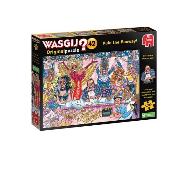 Jumbo - Puzzle 1000 pièces jumbo wasgij original
