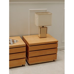 Maïa, la paire de chevets en bois n°233